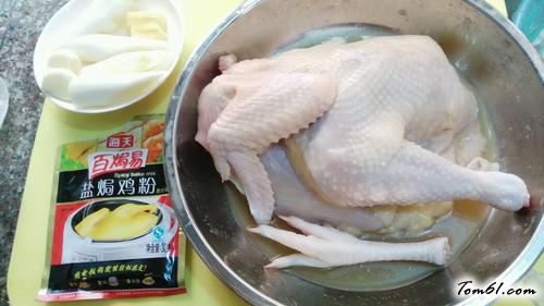 【盐焗酱油鸡（电饭锅版）】