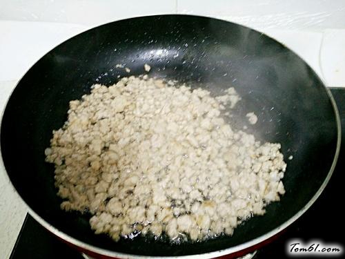 【肉末炒粉丝】