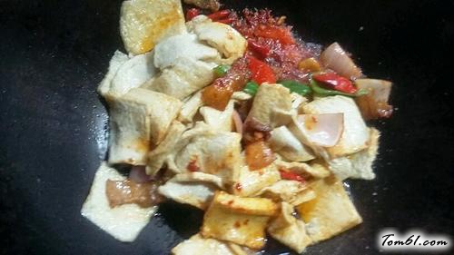 【干锅千頁豆腐】