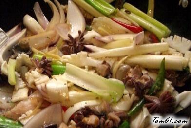 魔芋豆腐炒鸡肾，既减肥又补肾的简单家常菜