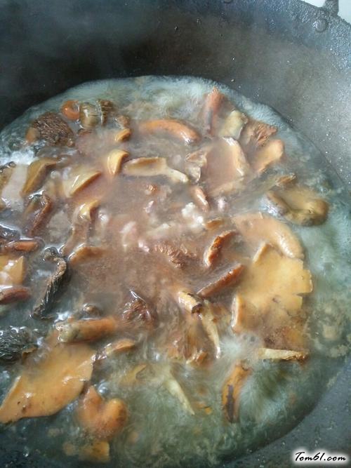【枞树菌瘦肉汤】