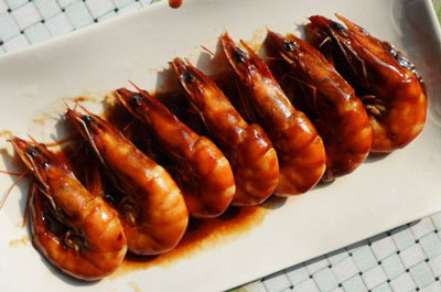 私房桂花虾的做法，用桂花酱做虾唇齿留香