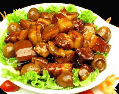 虎皮鹌鹑蛋烧肉的私房做法