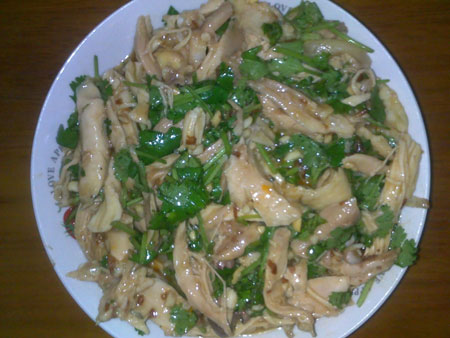 凉拌手撕鸡腿，手撕鸡的私房吃法