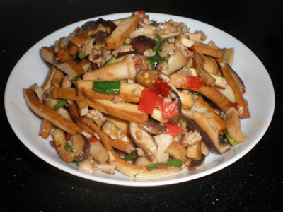 香菇炒香干的做法，香菇炒香干怎么做好吃