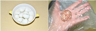 鹌鹑蛋四喜丸子，营养和色香味都有了图片3