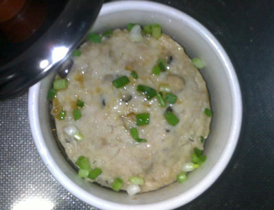 香菇马蹄蒸肉饼，清淡鲜美的私房蒸肉饼做法