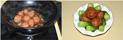 鹌鹑蛋四喜丸子，营养和色香味都有了图片5