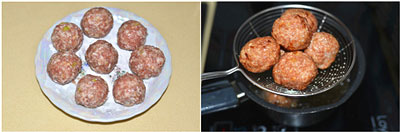 鹌鹑蛋四喜丸子，营养和色香味都有了图片4