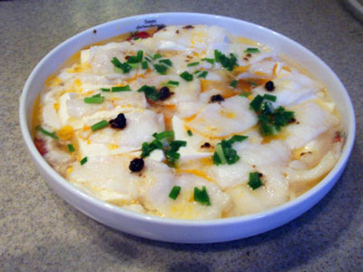 嫩豆腐蒸鳕鱼的做法，鲜美至极的极品蒸鳕鱼