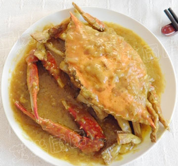 咖喱蟹的私房做法，适合东北人的咖喱蟹怎么