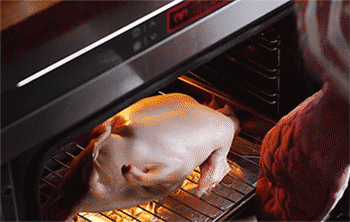 【烤鸭】放入烤箱