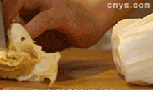 【醋溜大白菜】切白菜