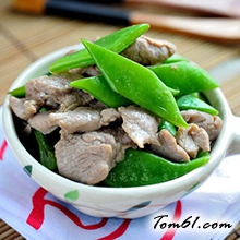 肉片焖扁豆的做法