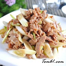 葱爆羊肉的做法