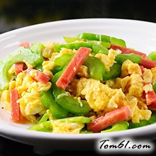 苦瓜炒鸡蛋的做法