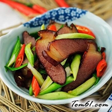 蒜苔炒腊肉的做法