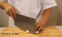 【肉片焖扁豆】切片