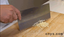 【蒜蓉生菜】切沫