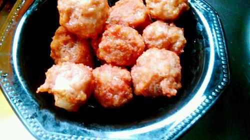 【肉丸子包白萝卜】