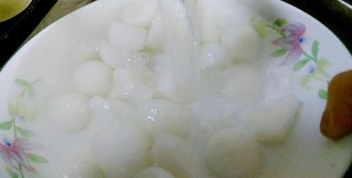 【肉丸子包白萝卜】