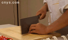 【豆腐焖茄子】切五花肉