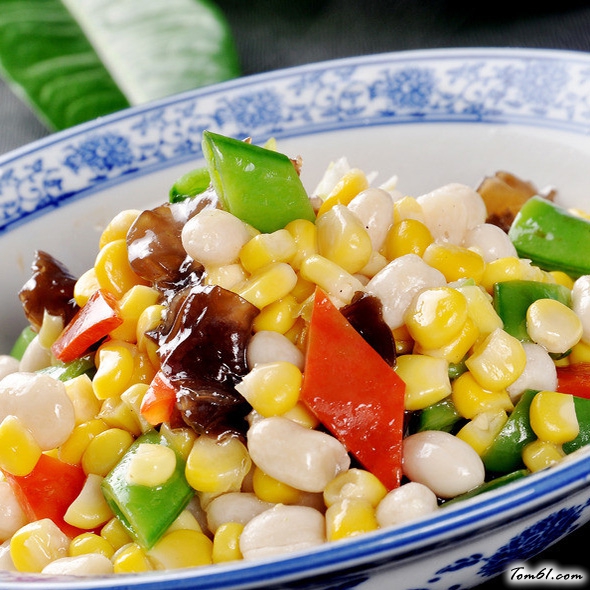 彩椒炒玉米的做法