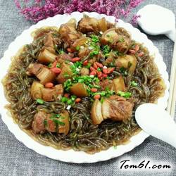 红烧粉丝五花肉的做法