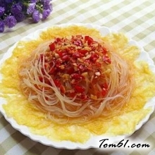 蒜蓉粉丝娃娃菜的做法