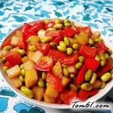 小炒毛豆的做法