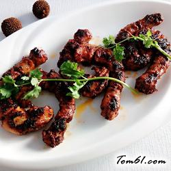 干煎香辣鸡脖的做法