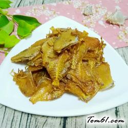 香煎扒皮鱼干的做法