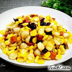 什锦玉米粒的做法