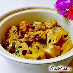 砂锅莲藕的做法