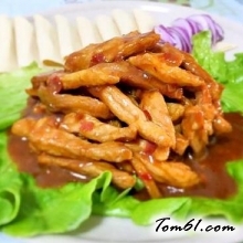 韩酱肉丝的做法