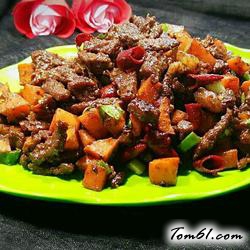 五香牛肉粒的做法