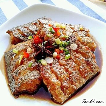 红椒煎带鱼的做法