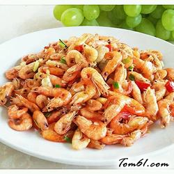 香煎米虾的做法