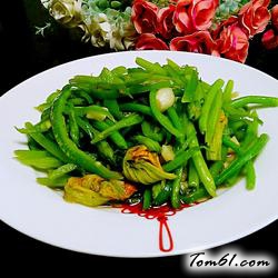 爆炒南瓜花的做法