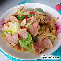 咸肉干锅卷心菜的做法