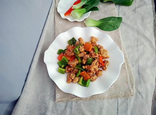 【青椒醋溜肉】