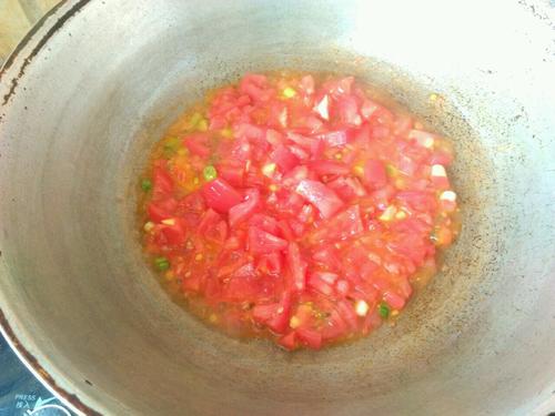 【西红柿酱炒大头菜】