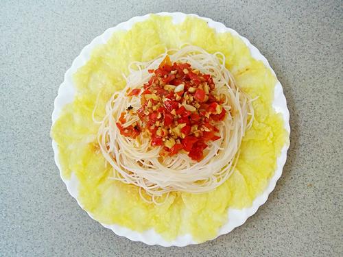 【蒜蓉粉丝娃娃菜】