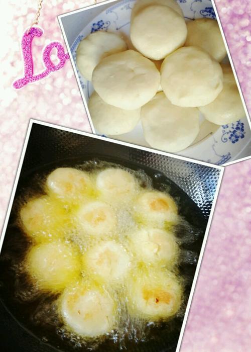 【油炸茄夹糕】