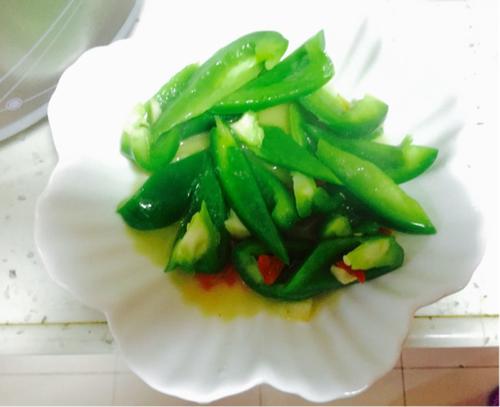 【沙茶牛肉爆青椒】