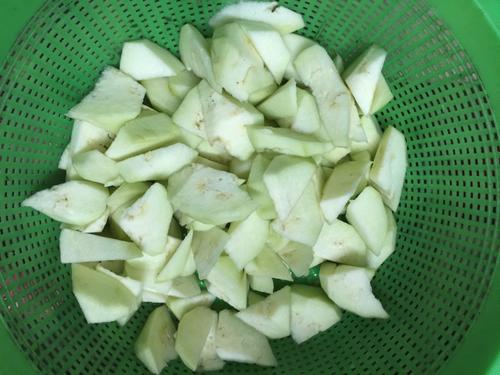 【蒜蓉豆角炒茄子】