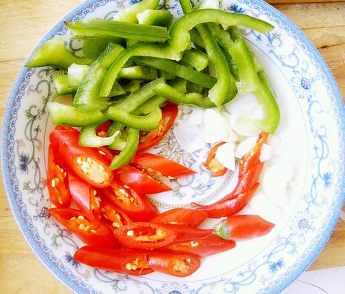 【香辣杏鲍菇】