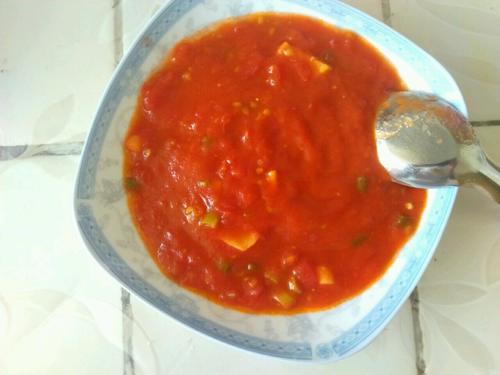 【西红柿酱炒大头菜】