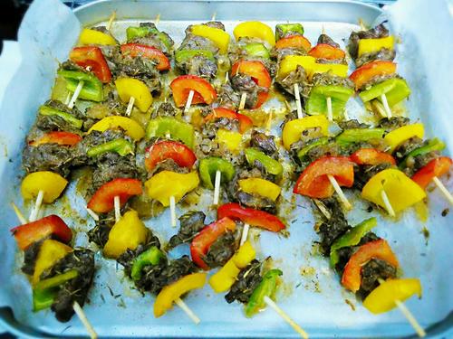 【缤纷牛肉串】