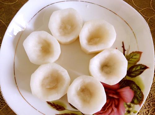 【肉酿白萝卜】